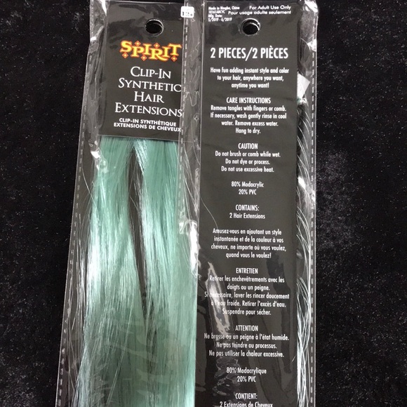 Aqua Clip In Hair Extensions - Picture 2 of 3